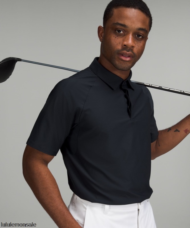 Lululemon Verkauf DELULU748 | Lululemon Deutschland Classic Navy Stretch-Golf-Poloshirt